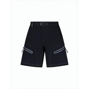 And Wander Functional Black Shorts With Adjustable Belt - NWT